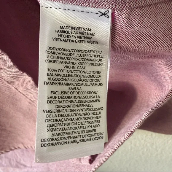 Ralph Lauren Light Purple Casual Button-Down Shirt - Picture 7 of 7